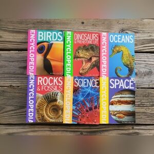 📚 6-PACK BUNDLE 📚 Mini Encyclopedia Miles Kelly Books